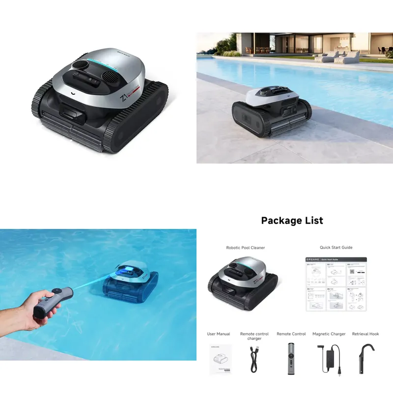 Robotic Pool Cleaner Wall Climbing - Cordless Robotic Pool Cleaner Wall Climbing