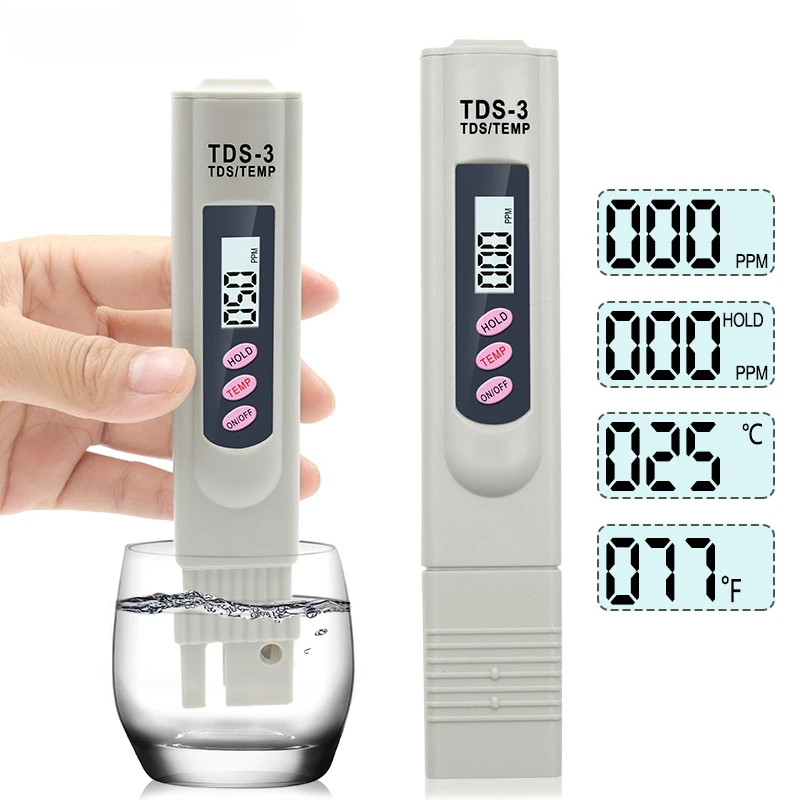 Pool Test Kit Digital - 1/3 Pcs Portable LCD Digital TDS