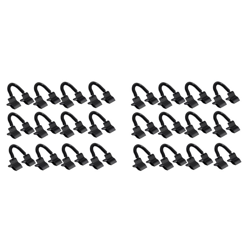 Pool Cover Reel Above Ground - A89E-24 Pcs Swimming Pool Cover Clips