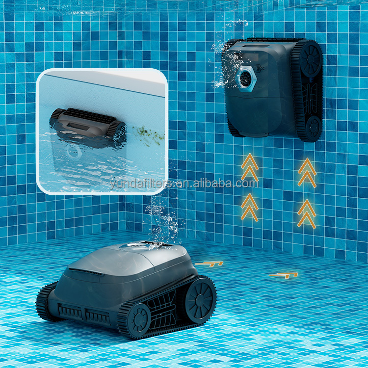 Robotic Pool Cleaner Wall Climbing - Automatic Pool Robot Cleaner Swimming Pool