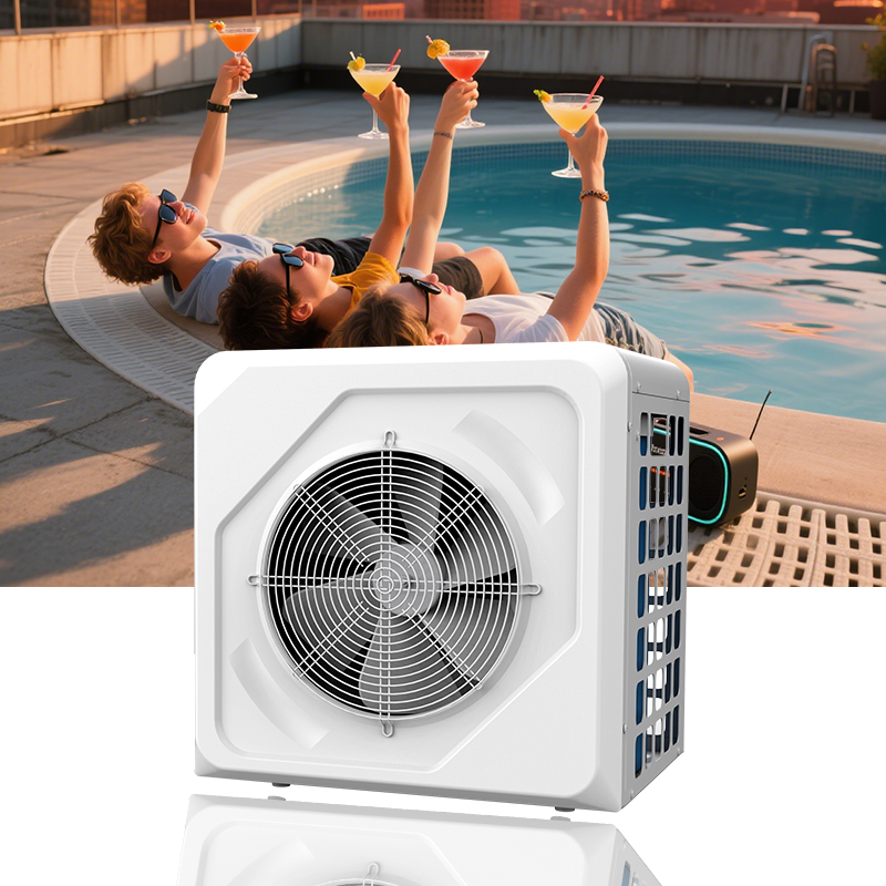 Pool Heat Pump 5Kw - Mini Swimming Pool Heat Pump R32