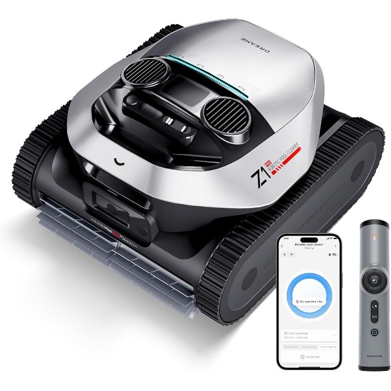 Pool Cleaner Robot With App - DREAME Cordless Robotic Pool Cleaner, LiFi
