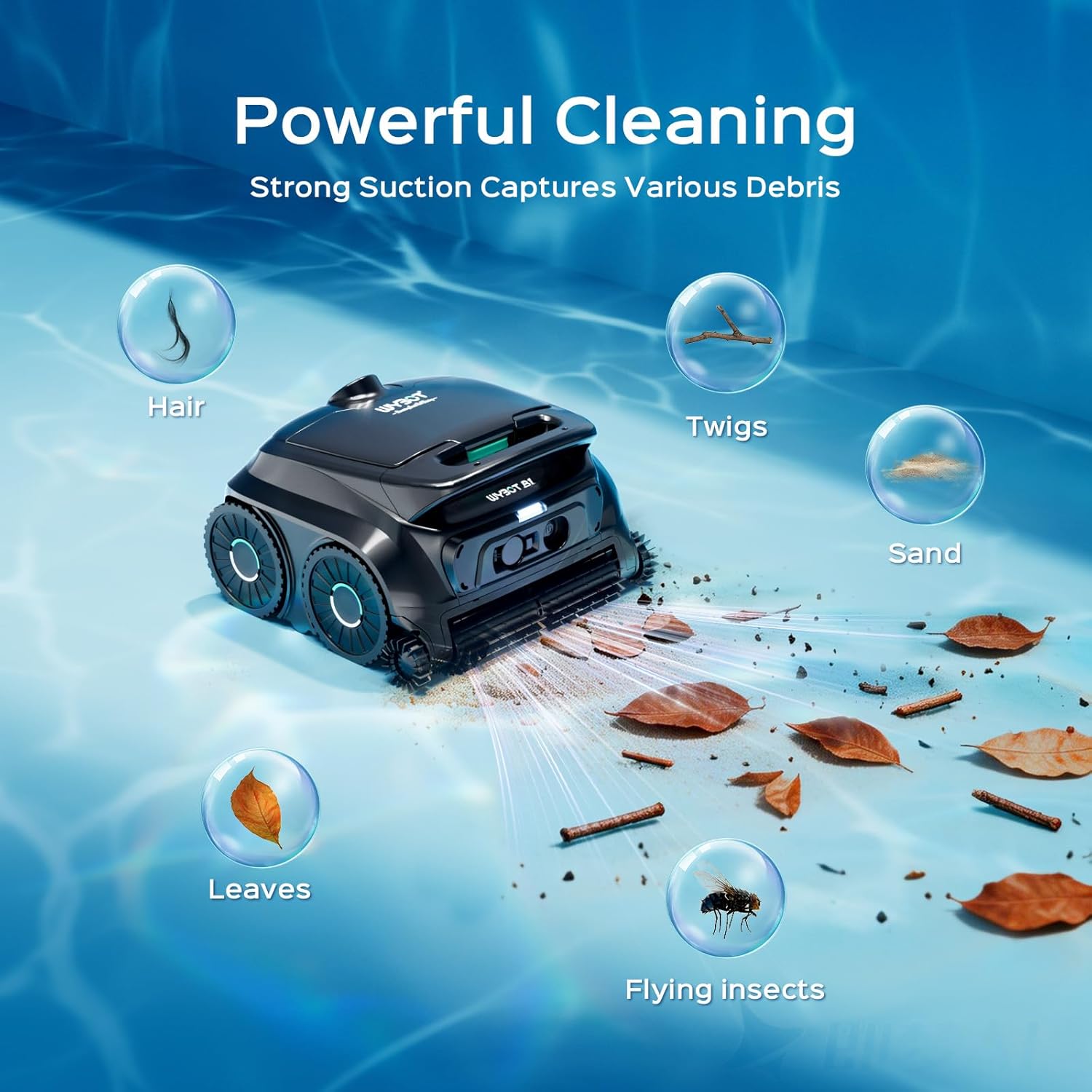 B1 Cordless Pool Cleaner Robot - đánh giá và giá Robotic Pool Cleaner Wall Climbing