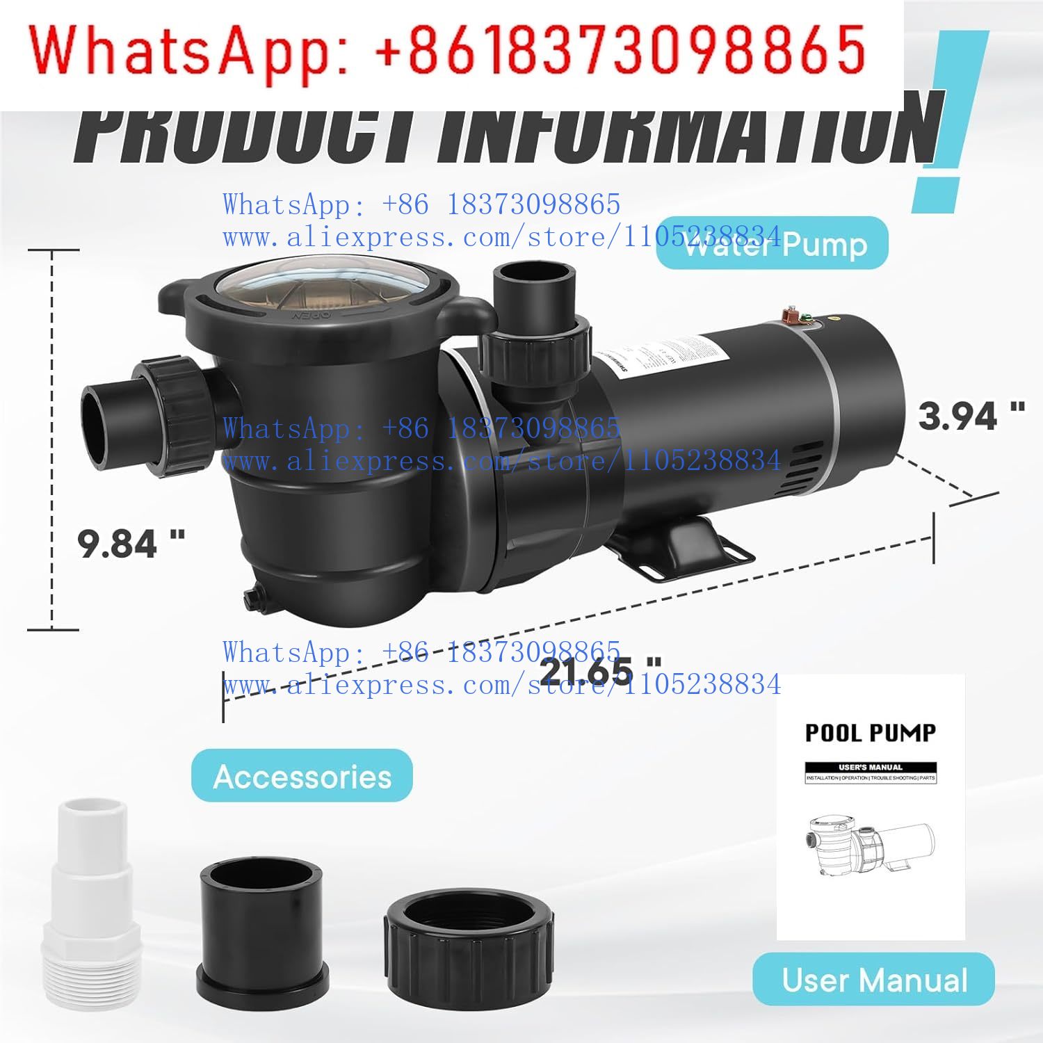 PureBy 2HP Variable 2-Speed 11 - đánh giá và giá Pool Pump 2Hp Variable Speed