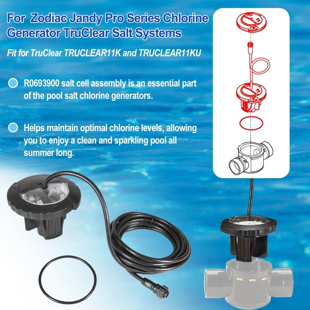 For Models TRUCLEAR11KU R06939 - đánh giá và giá Salt Water Chlorinator Cell