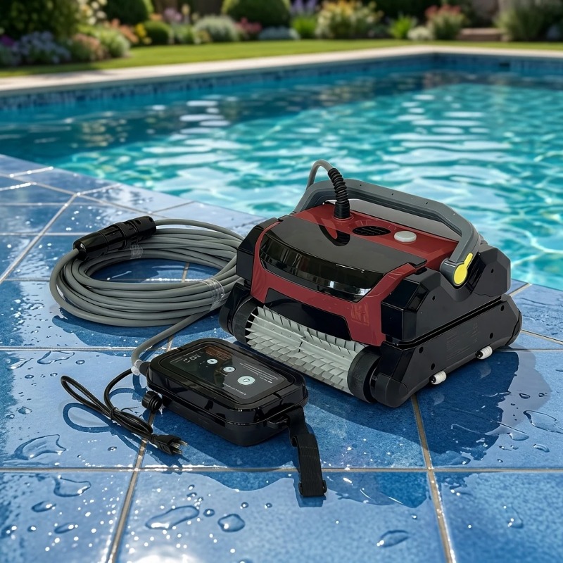 Airo Wired High Quality Outdoo - đánh giá và giá Robotic Pool Cleaner Wall Climbing