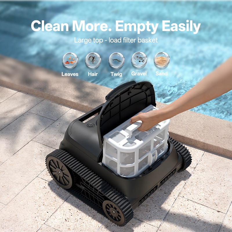 Automatic Limpia Fondos De Pis - đánh giá và giá Robotic Pool Cleaner Wall Climbing