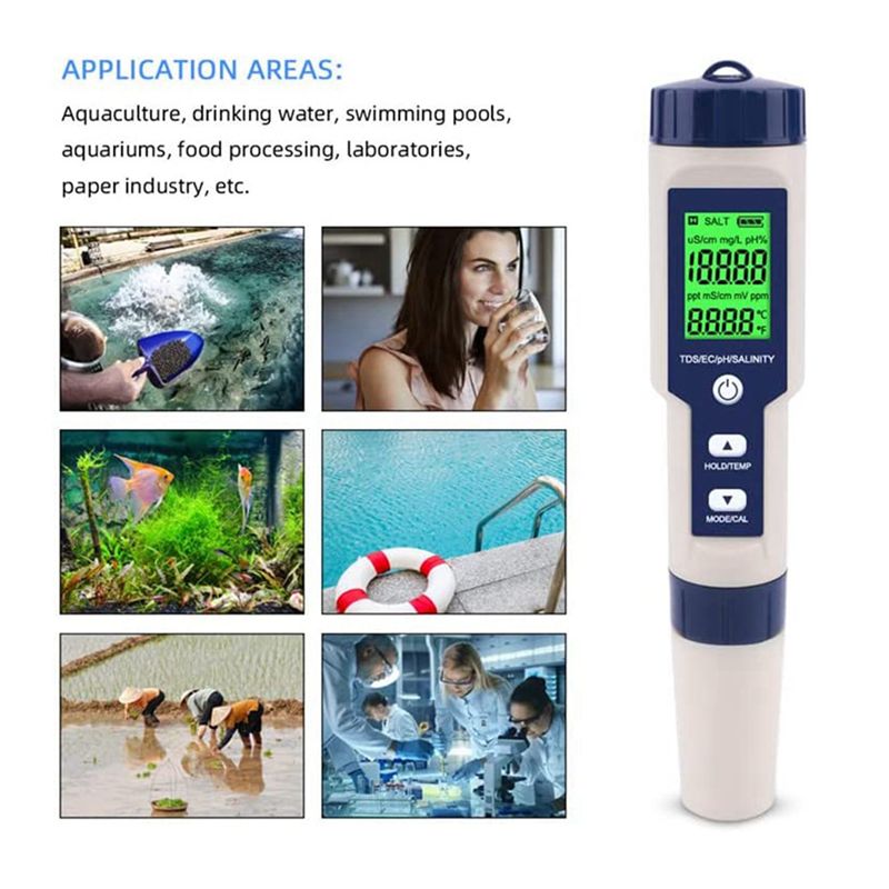 A89E-2X Pool Salt Tester, Digi - đánh giá và giá Pool Test Kit Digital