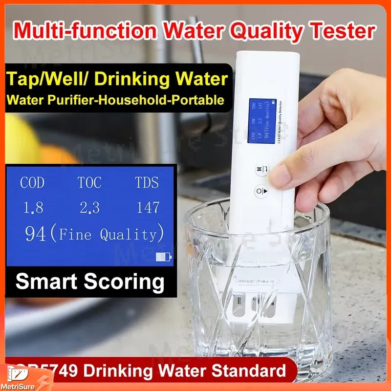 6 in 1 Drinking Water Quality  - đánh giá và giá Pool Test Kit Digital