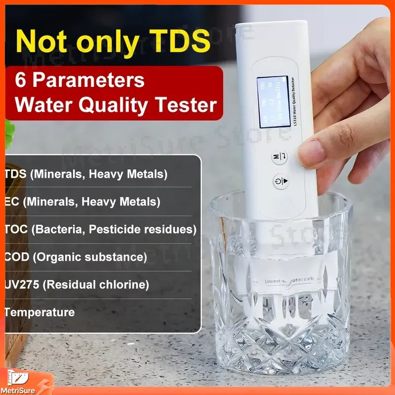 6 in 1 Drinking Water Quality  - đánh giá và giá Pool Test Kit Digital