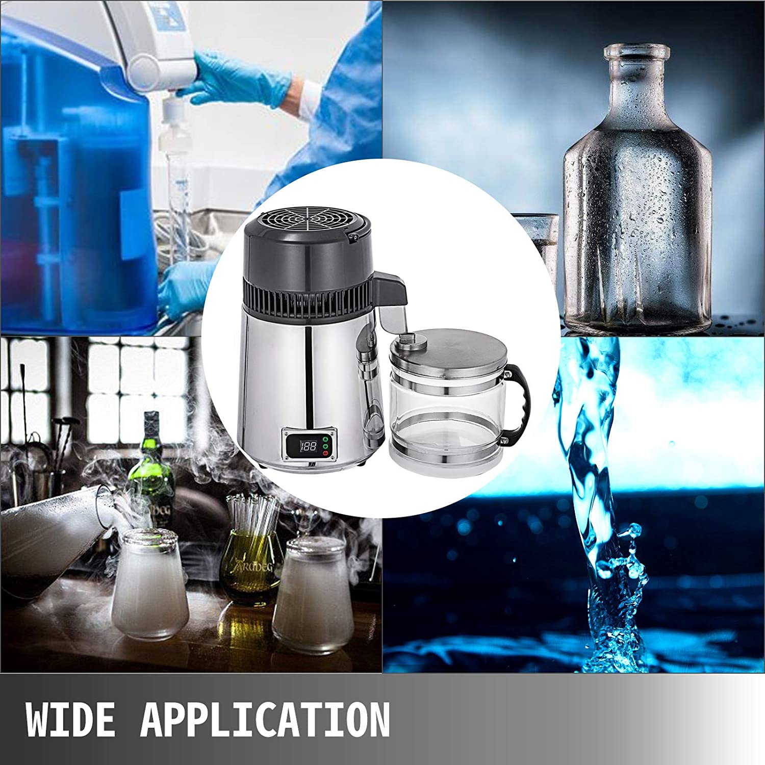 Chưng Cất Nước 4 L Nước Cất Má - đánh giá và giá Salt Water Chlorinator Cell