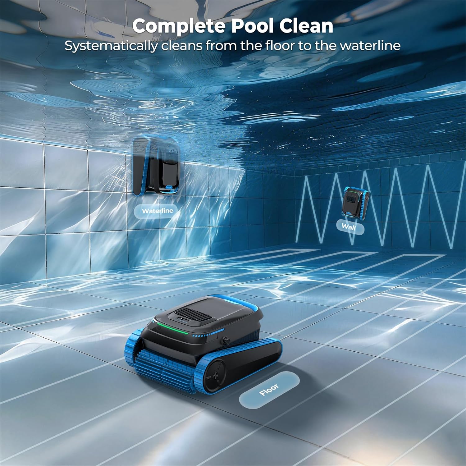 Cordless Robotic Pool Cleaner, - đánh giá và giá Pool Robot Cleaner Cordless