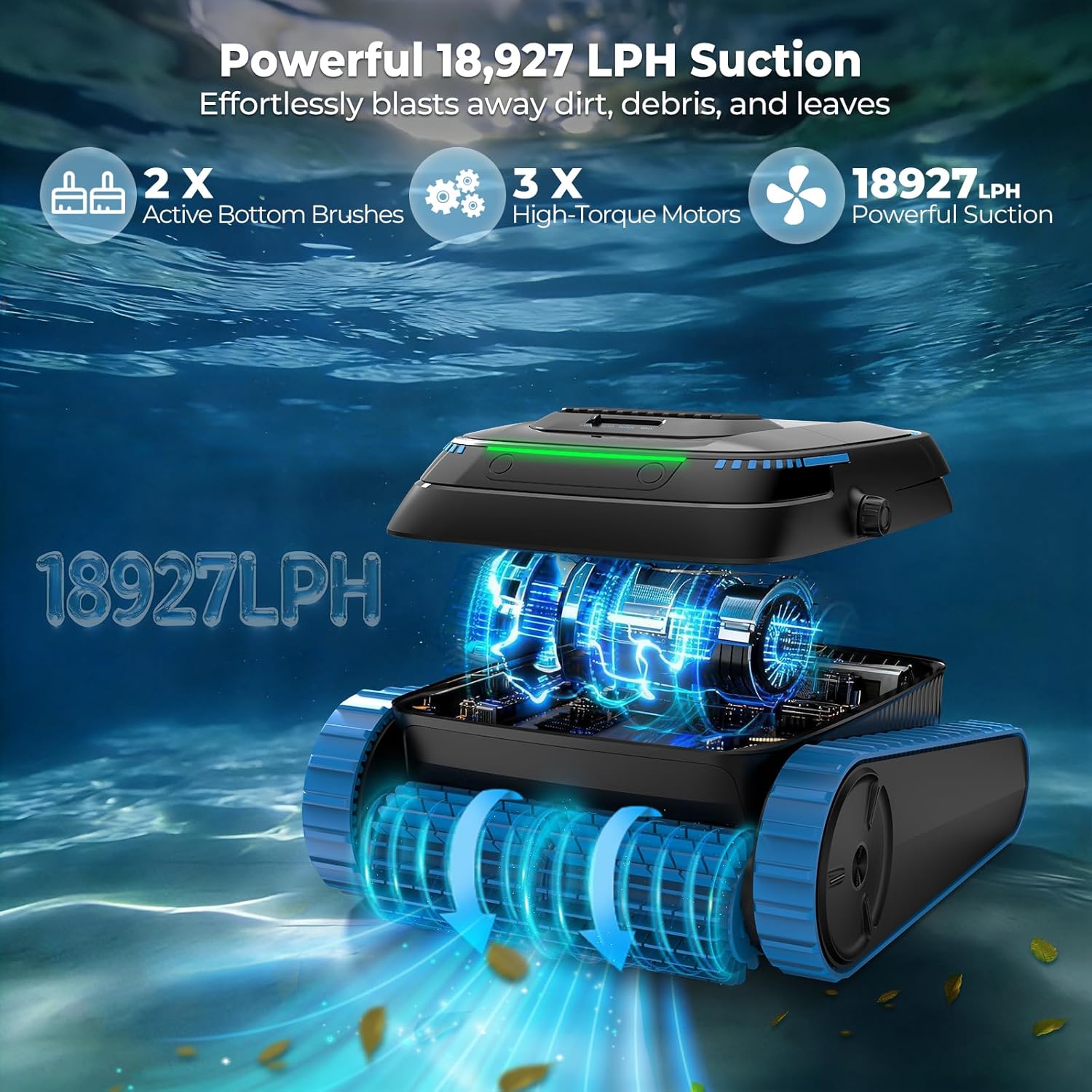 Cordless Robotic Pool Cleaner, - đánh giá và giá Pool Robot Cleaner Cordless