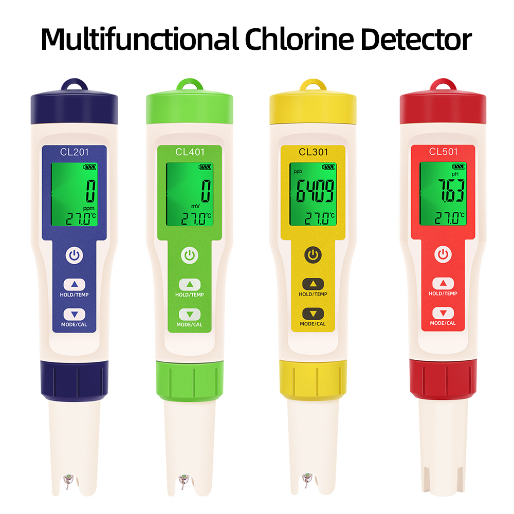 PH/CL2/H2/ORP/Temperature Mete - đánh giá và giá Pool Test Kit Digital