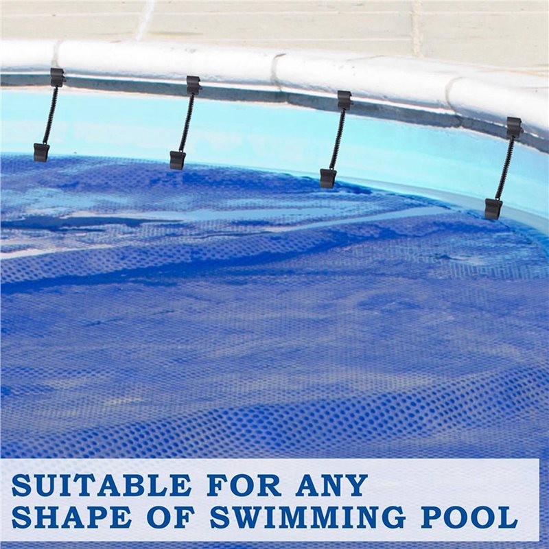 24 Pcs Swimming Pool Cover Cli - đánh giá và giá Pool Cover Reel Above Ground