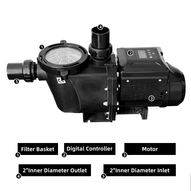 Hot Springs Large-scale Hydrop - đánh giá và giá Pool Pump 2Hp Variable Speed
