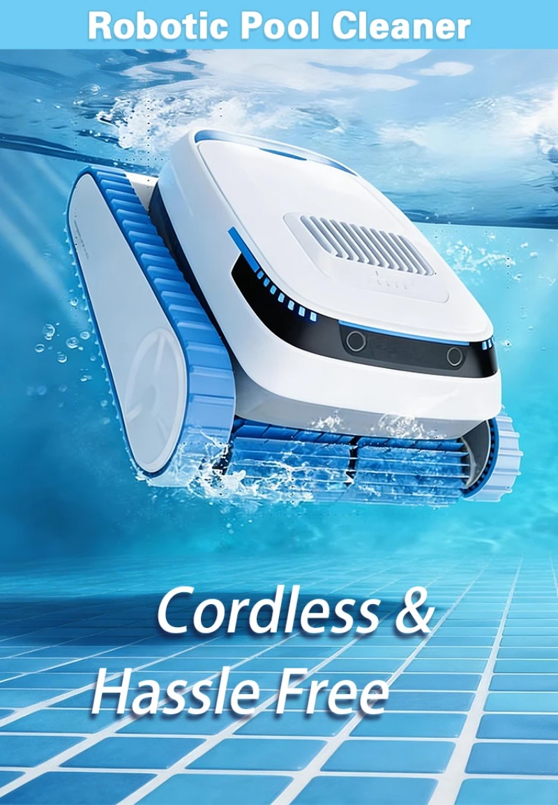 PC20 QD-40 Cordless Pool Clean - đánh giá và giá Pool Cleaner Robot With App
