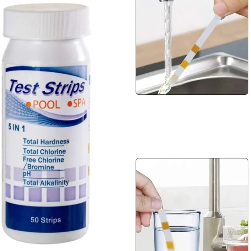 5 in 1  PH Test Strips Multipu - đánh giá và giá Pool Test Kit Digital