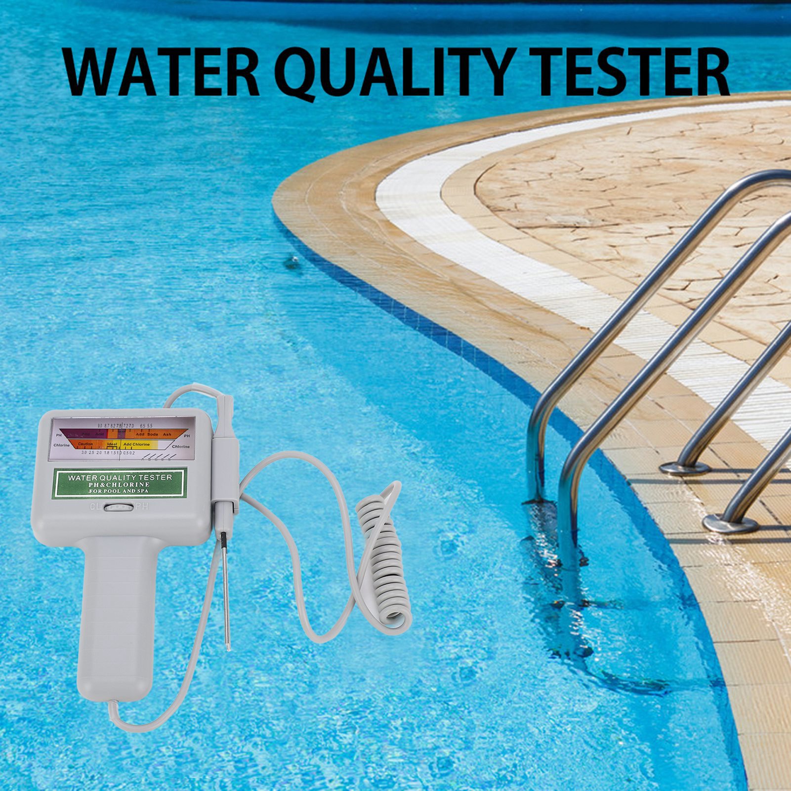 Digital Pool Water Tester pH C - đánh giá và giá Pool Test Kit Digital