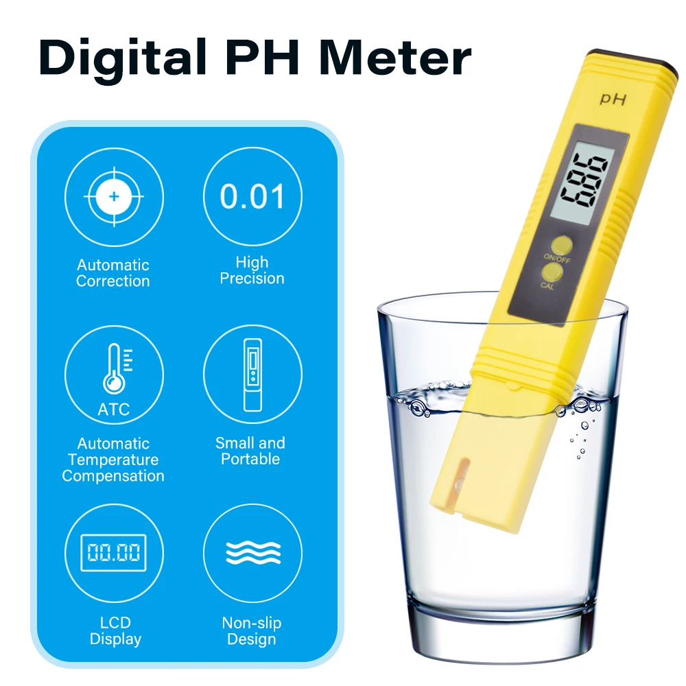 PH Kỹ Thuật Số Máy Đo Di Động  - đánh giá và giá Pool Test Kit Digital