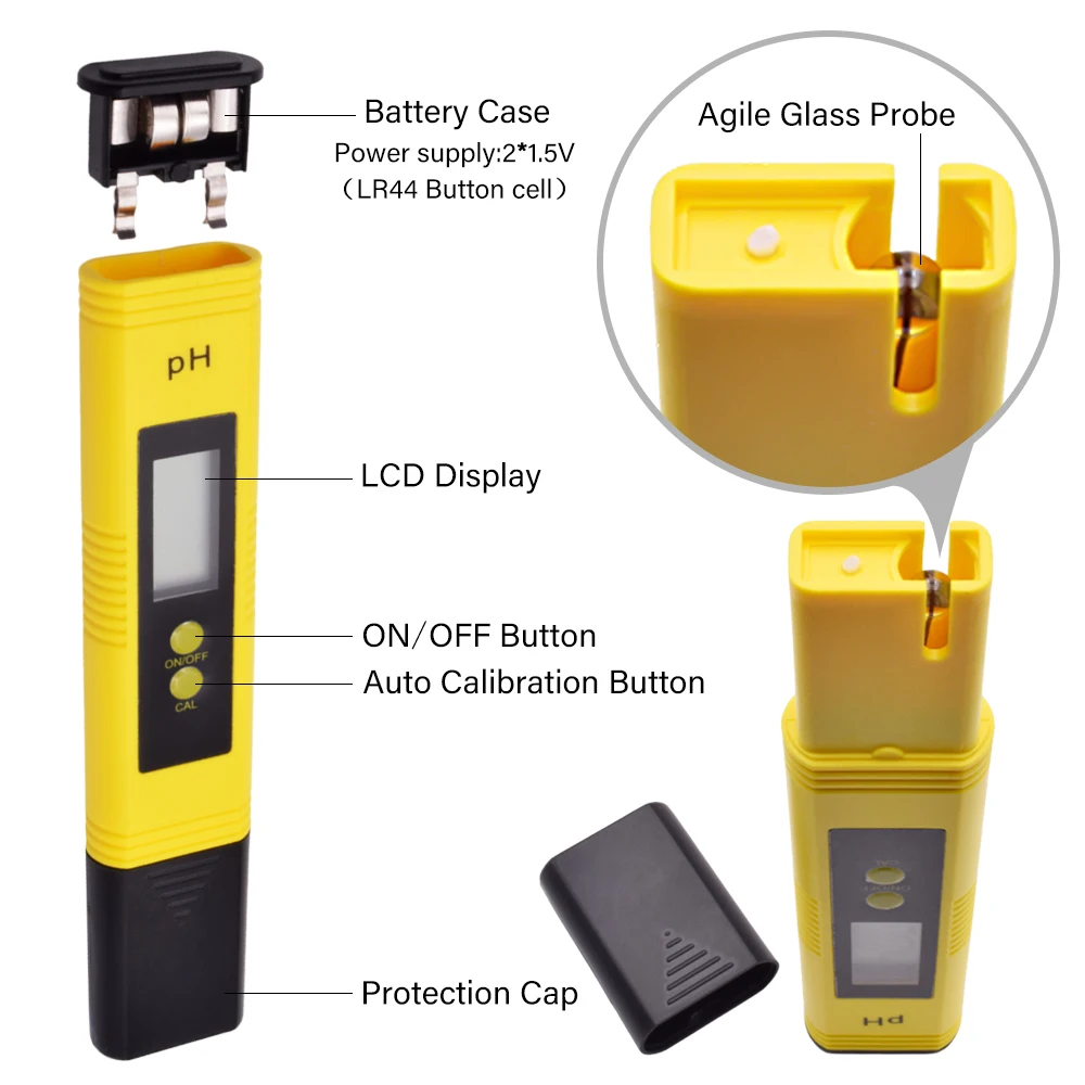 PH Kỹ Thuật Số Máy Đo Di Động  - đánh giá và giá Pool Test Kit Digital
