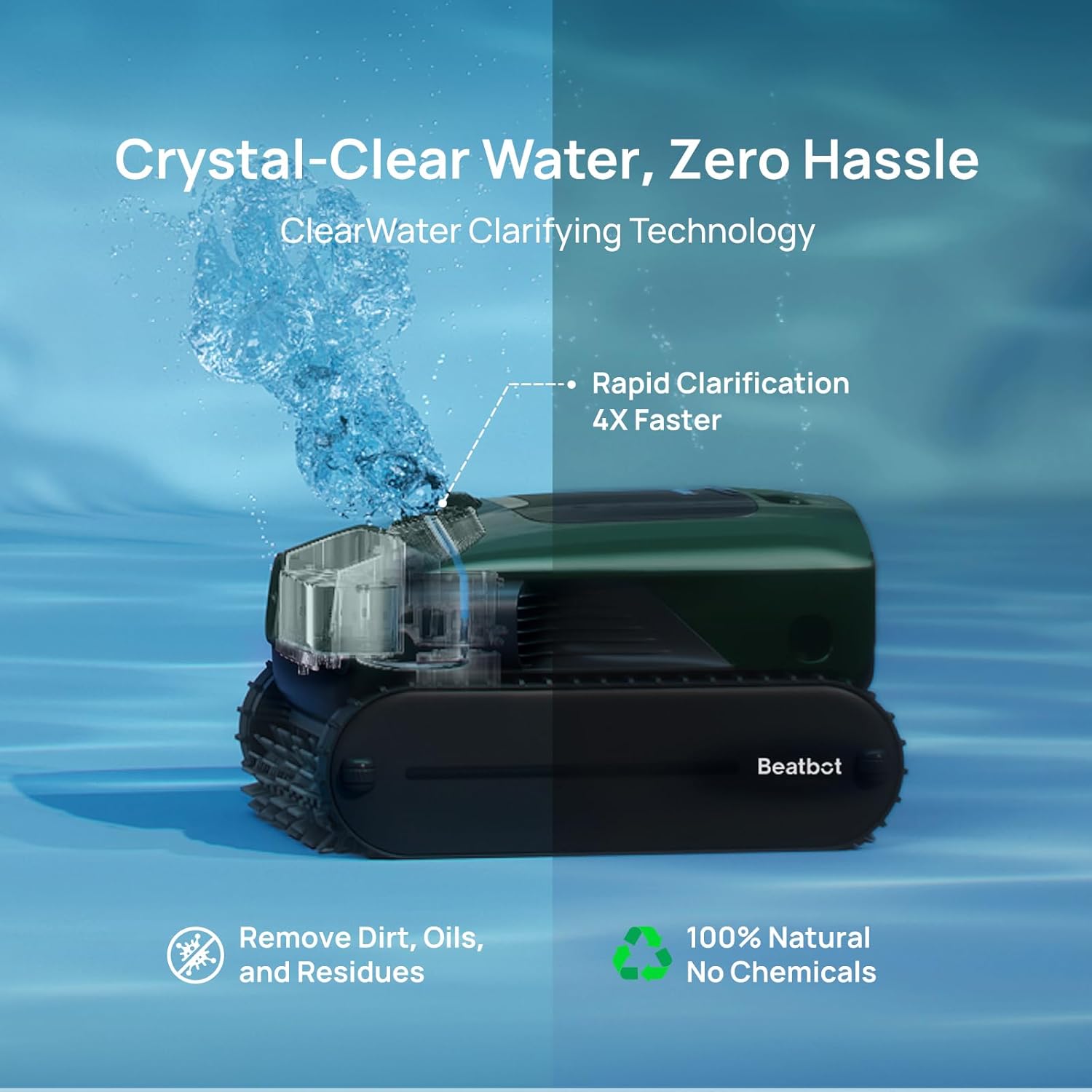 Smart Swimming Pool Robot Clea - đánh giá và giá Pool Cleaner Robot With App
