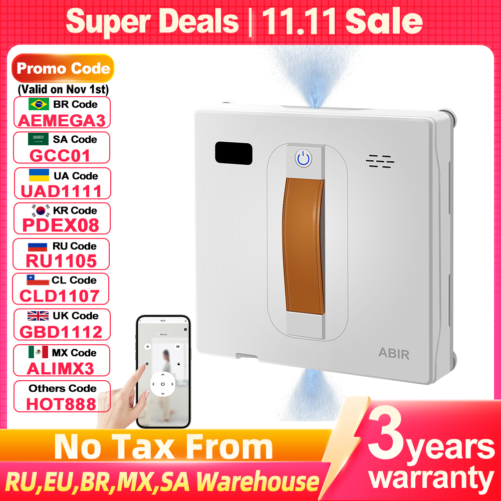 Window Vacuum Robot Cleaner AB - đánh giá và giá Robotic Pool Cleaner Wall Climbing