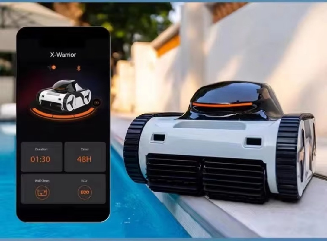 APP-Controlled Cordless Pool R - đánh giá và giá Pool Cleaner Robot With App