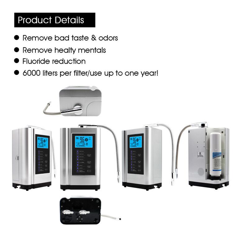 Nước Alkaline Ion Hydro Máy Ph - đánh giá và giá Salt Water Chlorinator Cell